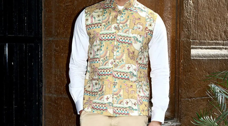 Mehndi ceremony outfit ideas for men UK - Indicoat