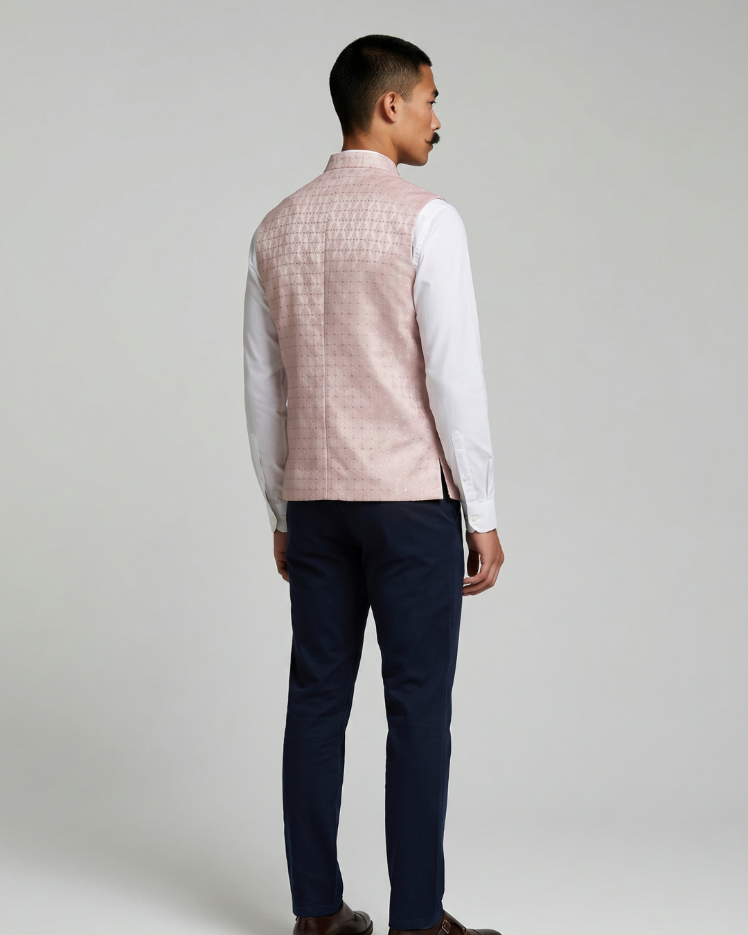 Jaal Rose Nehru Jacket