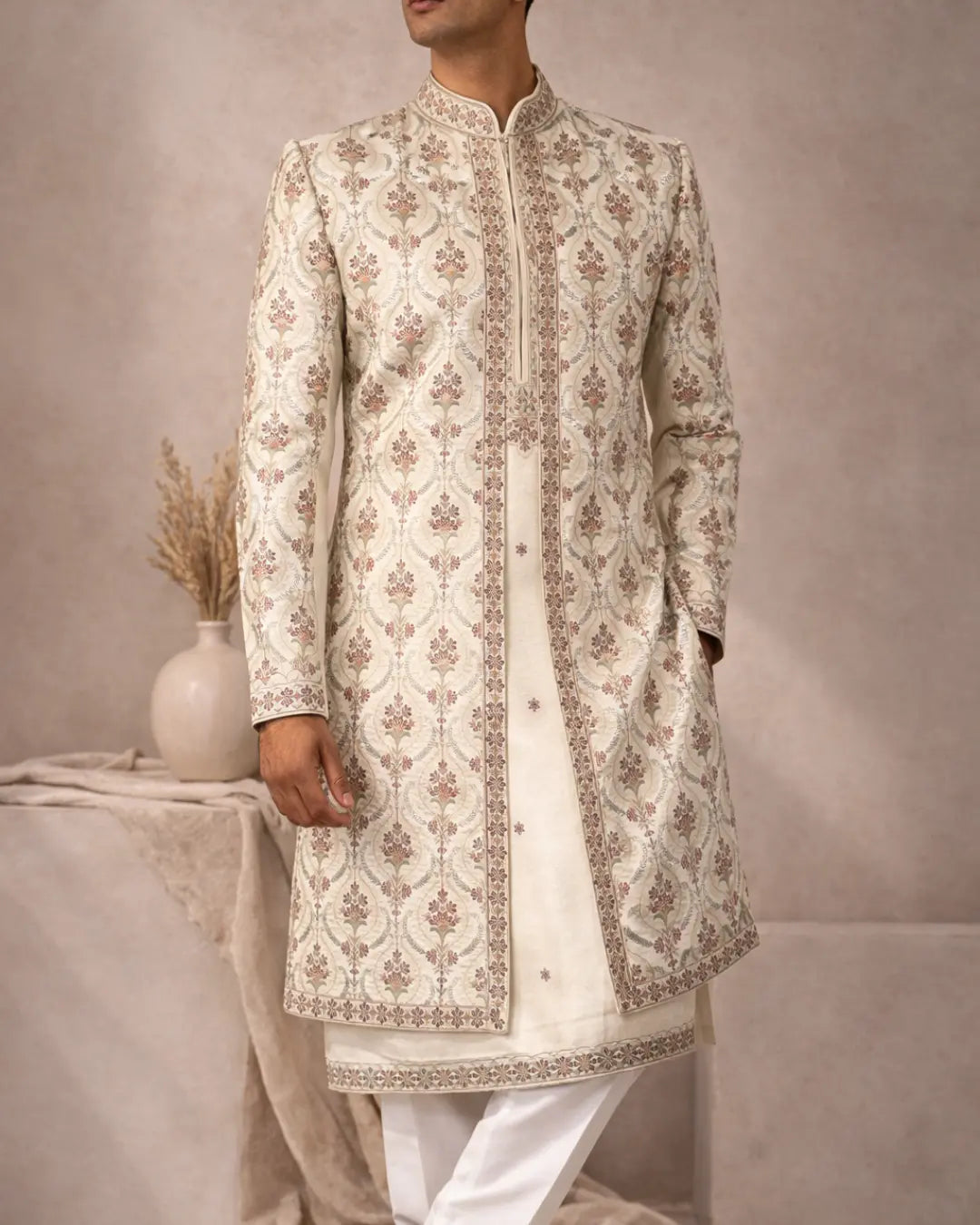 Elegance Sherwani Two Piece Indicoat