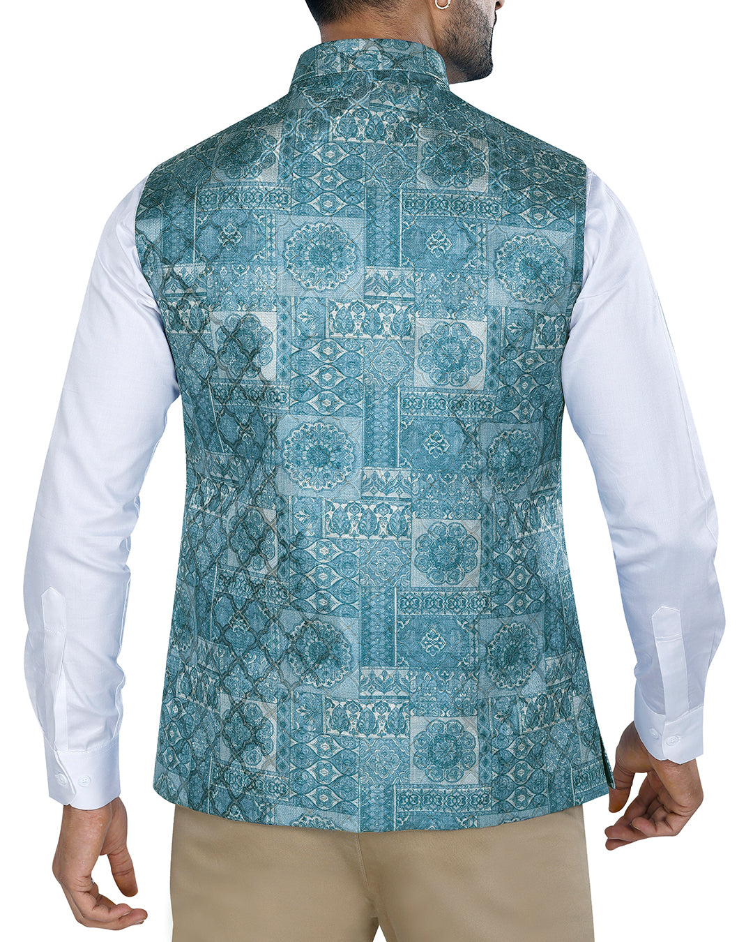 Bagh Ocean Blue Nehru