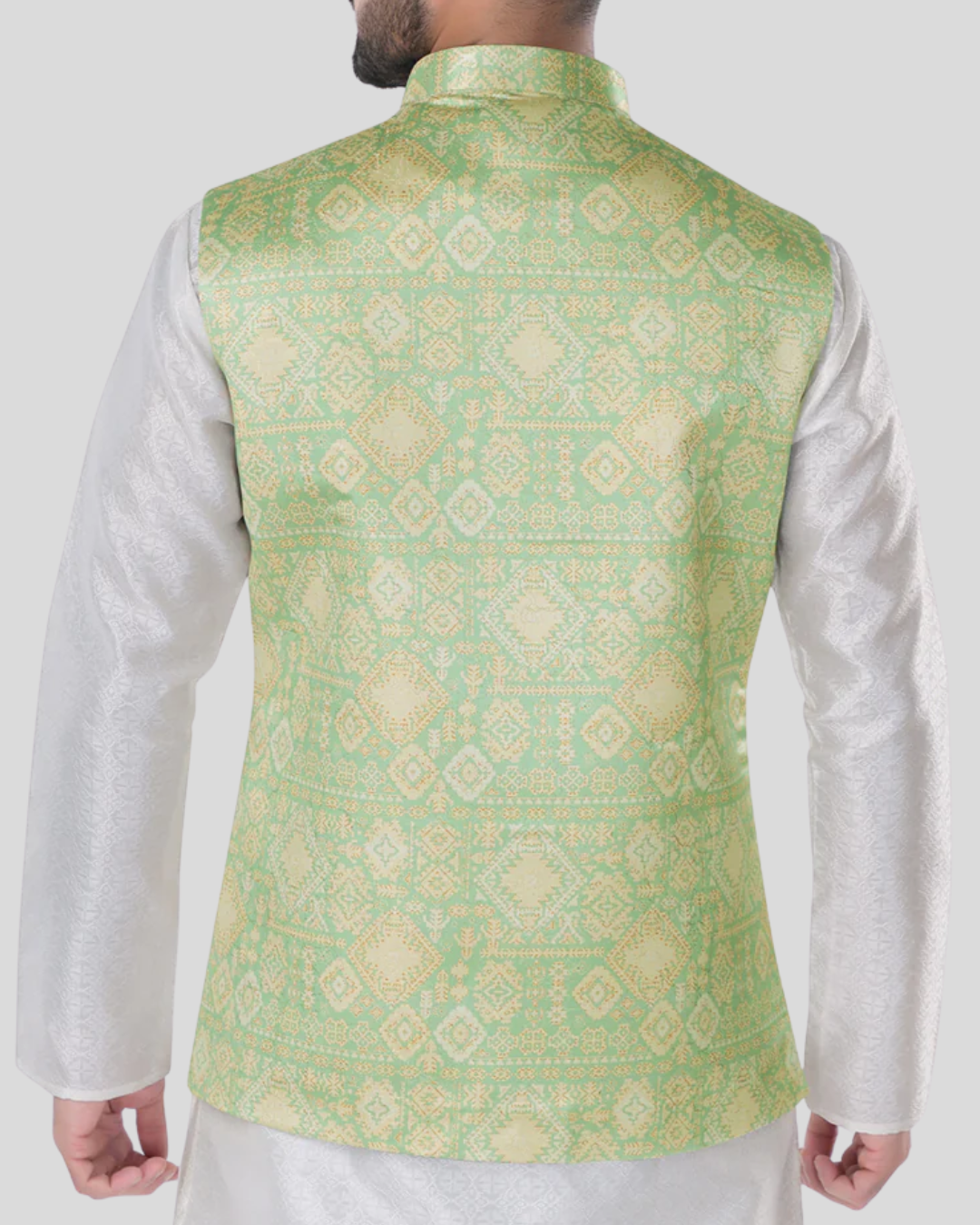 Minted Gold Nehru Jacket