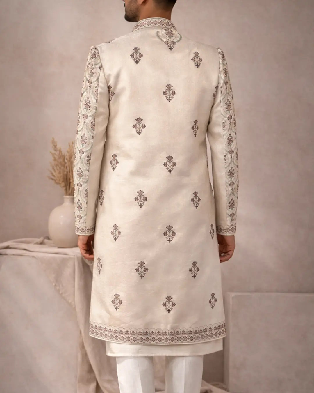 Elegance Sherwani Two Piece Indicoat