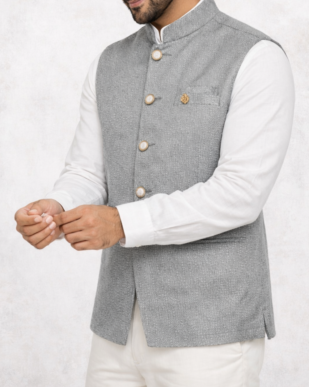 Livid Luxe Men’s Indian Waistcoat Indicoat