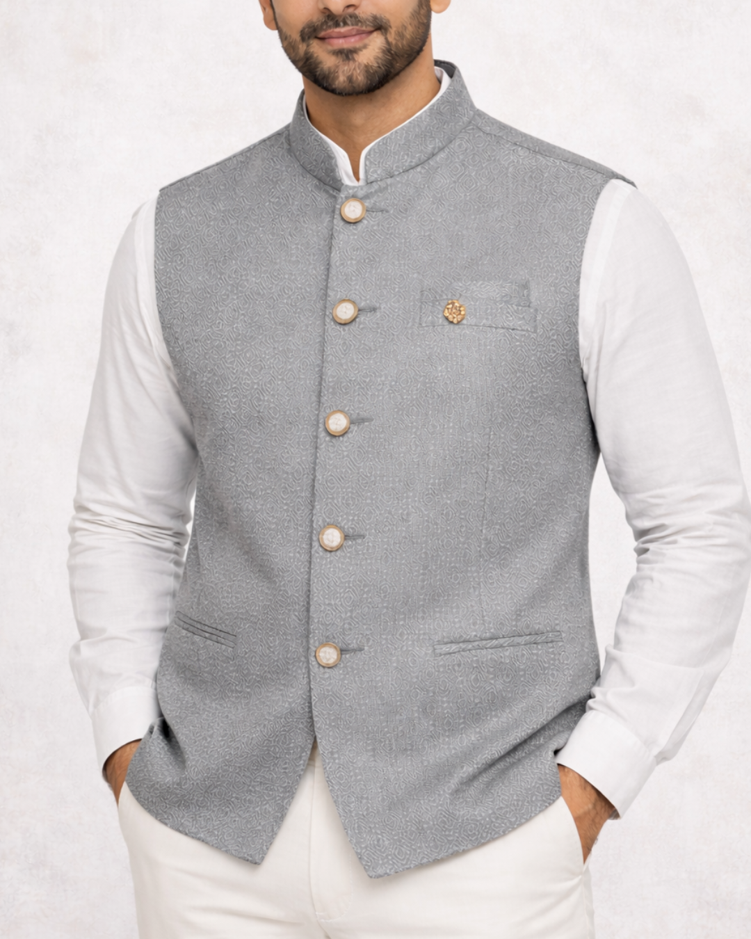 Livid Luxe Men’s Indian Waistcoat Indicoat