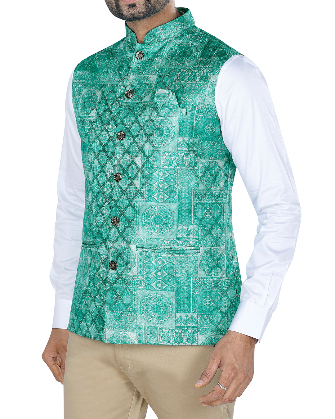 Bagh Sea Green Nehru