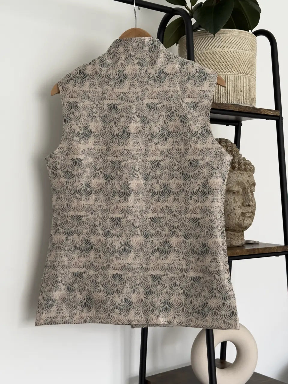 Heritage Pink Mens Indian Waistcoat Indicoat